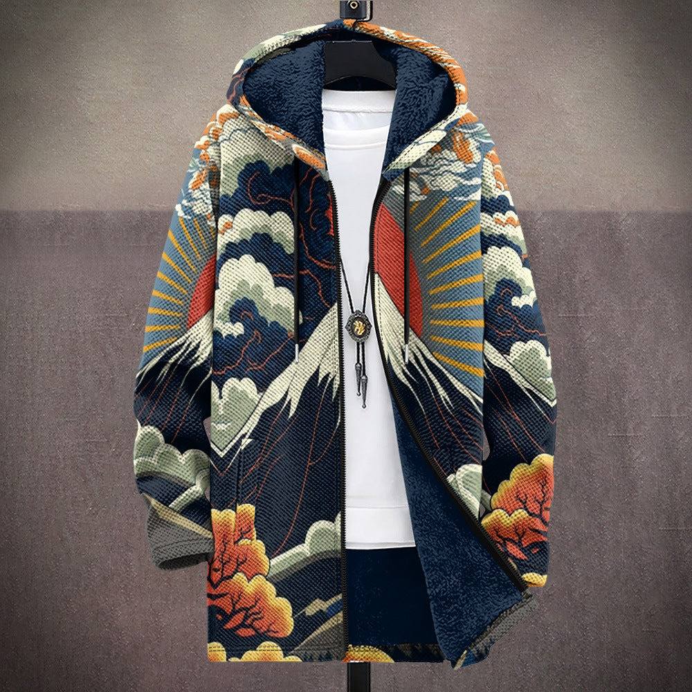 Jemima | Artistieke gebreide cardigan met capuchon